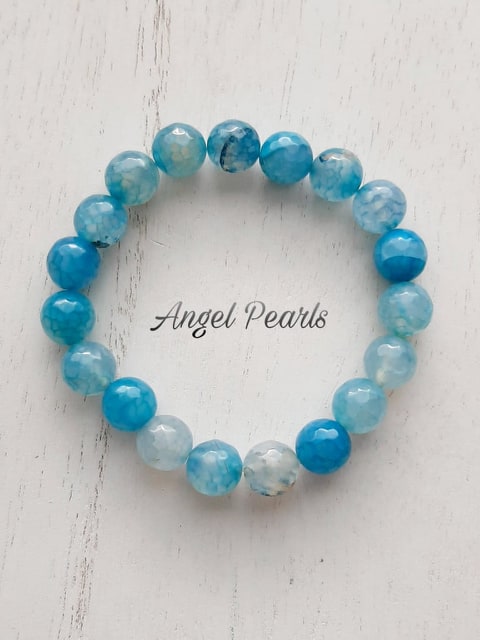 Dragon vein cheap agate bracelet