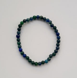 Green/Blue Girls Gemstone Bracelet