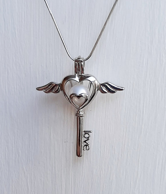 Angel Heart Key Cage