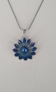 Blue Lotus Pendant