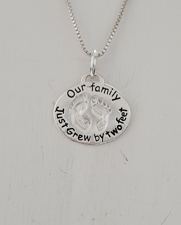 SS Our Family Pendant