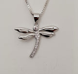 SS Dragonfly Pendant
