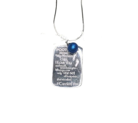 Footprints In The Sand Pendant