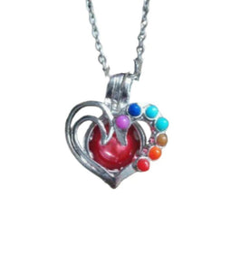 SP Beaded Heart Cage