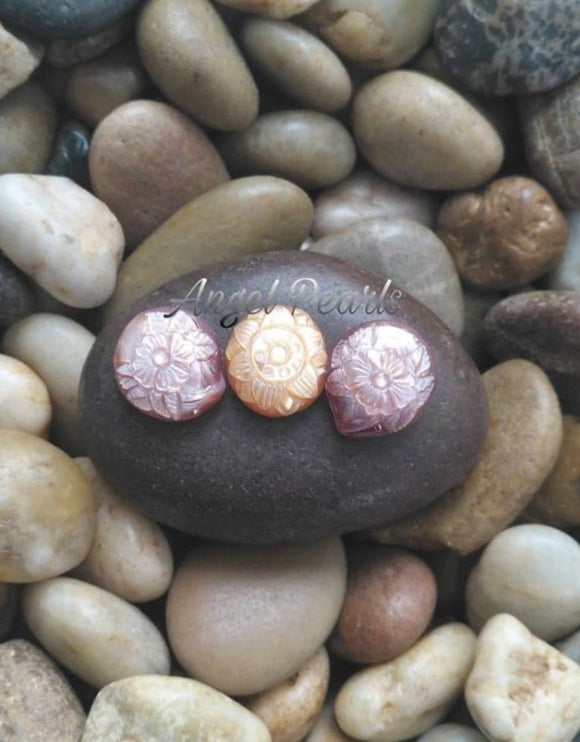 Carved Coin Pearls
